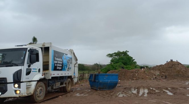 Fiscais do IMA/AL flagram área irregular para transbordo de lixo em Maragogi
