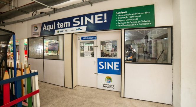 Confira as 100 vagas de emprego disponíveis no Sine Maceió
