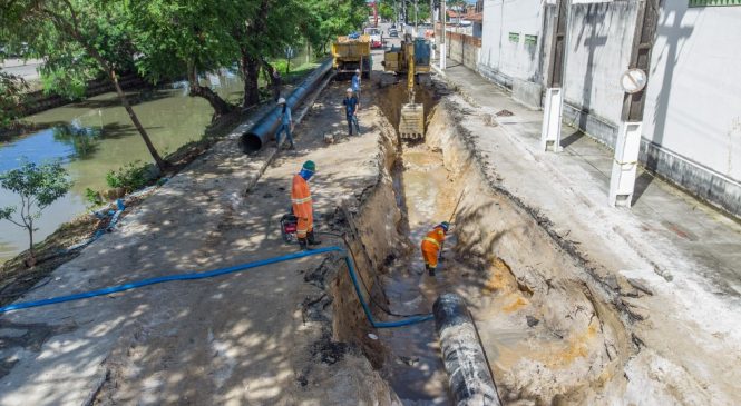 Renasce Salgadinho: Prefeitura implanta mais de 3.460 metros de rede de esgotamento sanitário