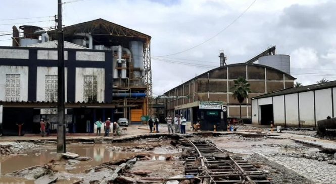Usinas em São José e Rio Largo são destruídas por fortes chuvas