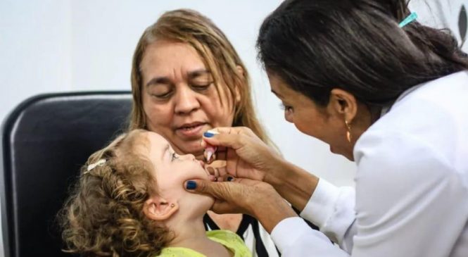 Maceió inicia Campanha Nacional contra a Poliomielite