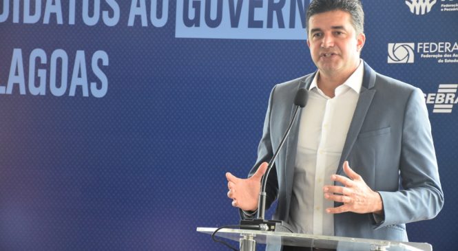 Rui Palmeira encerra diálogo de candidatos com o setor produtivo