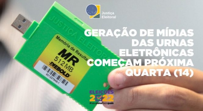 TRE inicia colocação de dados nas urnas eletrônicas