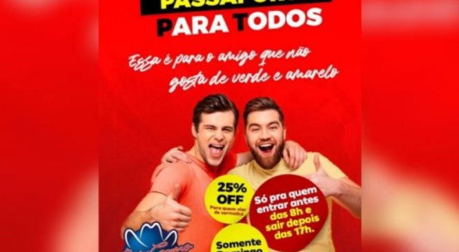 Beto Carrero faz “promoção para petistas” que ficaram o domingo inteiro no parque (sem votar)