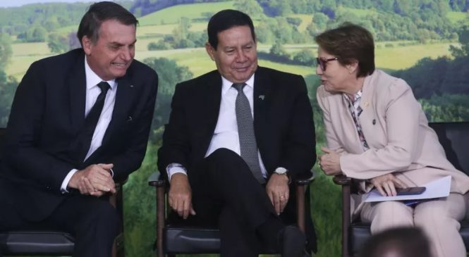 Bolsonaro leva ao Senado o vice Mourão e ex-ministros em forte desempenho nos estados