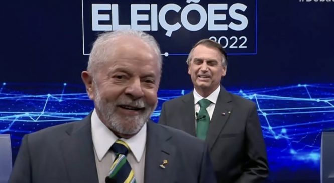 Ipec aponta Lula com 54% dos votos válidos no segundo turno e Bolsonaro 46%