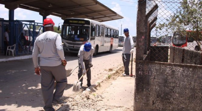 Prefeitura de Maceió começa reforma do terminal de passageiros do Eustáquio Gomes