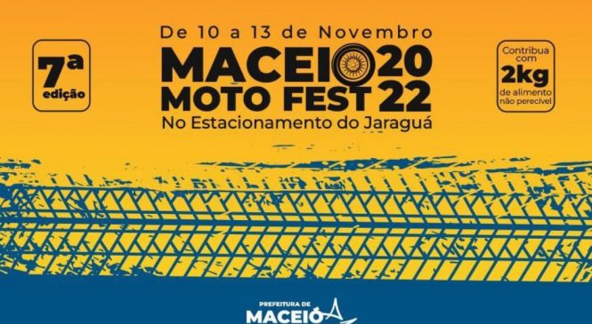 Confira a programação da 7ª edição do Maceió Moto Fest, que começa nesta quinta