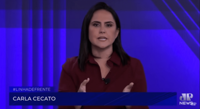 Carla Cecato, das inserções eleitorais de Bolsonaro, é a mais nova demitida da Jovem Pan