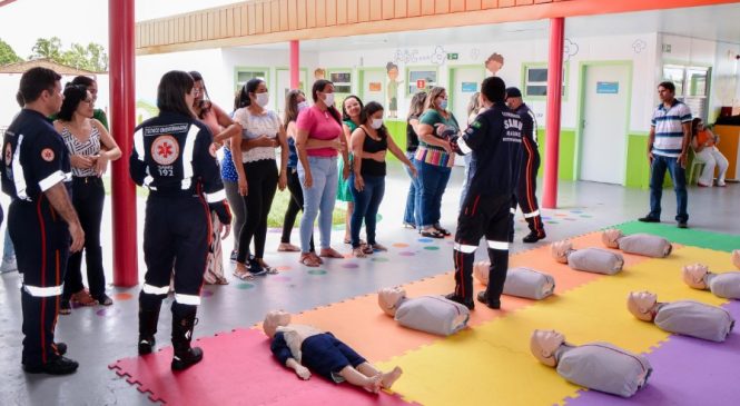 Projeto Escola Segura capacita profissionais da Creche Cria Marechal Deodoro