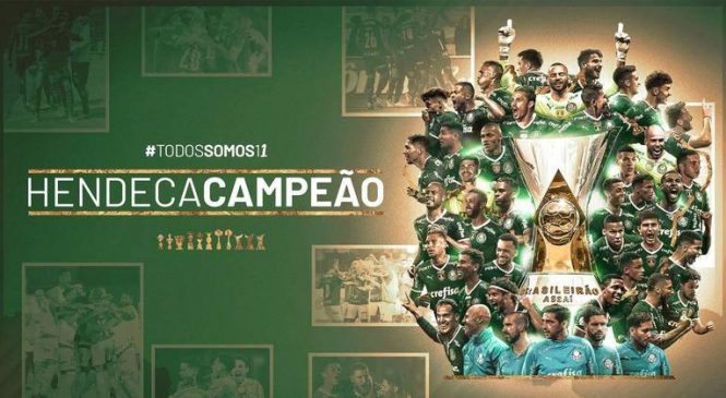 Palmeira conquista o 11º título de Campeão Brasileiro