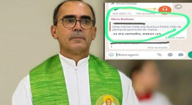 Padre perseguido por votar em Lula é encontrado morto em paróquia com a garganta cortada