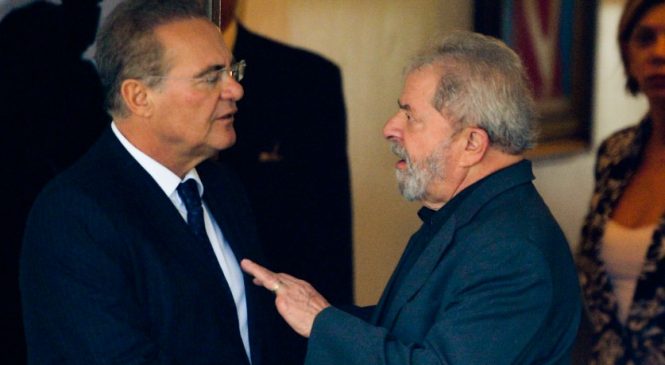 Renan diz a Lula para ter cuidado com o Centrão: ‘adora se apoderar de governos’