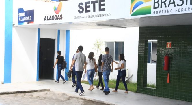 Sine Alagoas oferta mais de 200 vagas de emprego