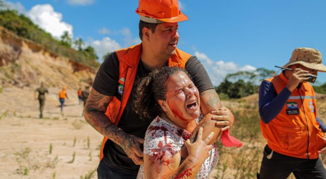 Defesa Civil de Maceió participa de simulado de preparação para ocorrências