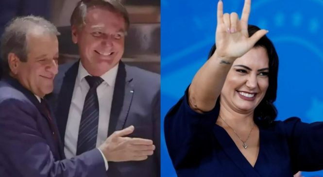 Bolsonaro e Michelle recebem aumento no PL e vão ganhar R$ 41,6 mil todo mês