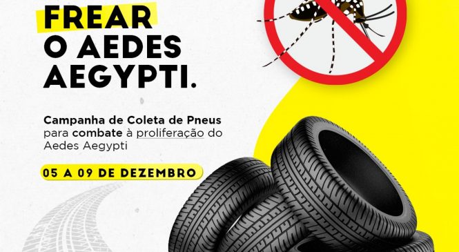 Campanha de recolhimento de pneus da Semarh inicia dia 5 de dezembro em Alagoas