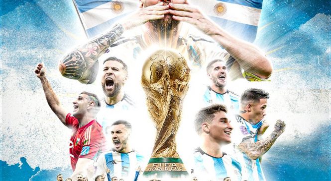 Argentina de Messi é campeã do Mundo