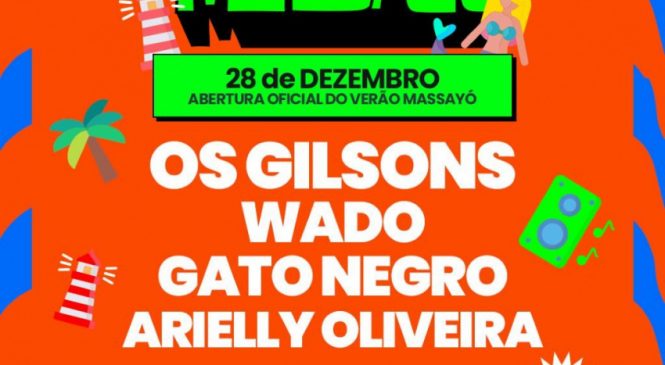 Prefeitura de Maceió abre oficialmente o verão nesta quarta com apresentações culturais e shows na orla