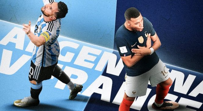 França e Argentina disputam grande final da Copa do Mundo