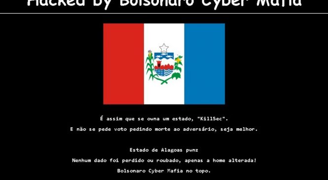 Sites do Governo de Alagoas são hackeados