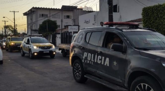 Operação cumpre 12 mandados em Maceió contra organização criminosa ligada ao tráfico de drogas