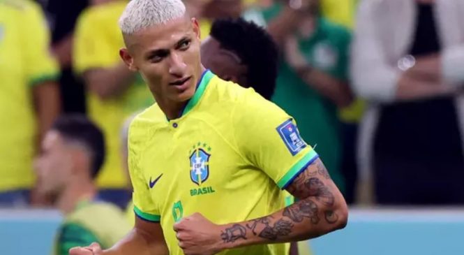 Atacante Richarlison ganha na Justiça processo de R$ 20 milhões