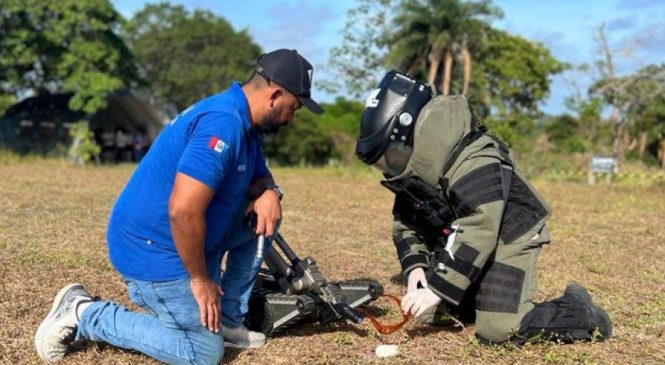 Polícia Científica de Alagoas participa de instrução de técnicas periciais com o uso de artefatos explosivos