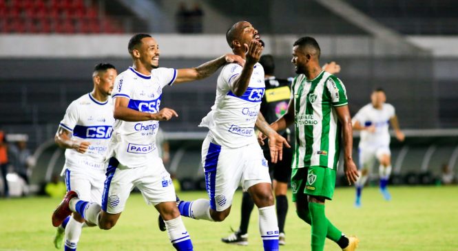 CSA goleia o Murici em primeira vitória no Alagoano