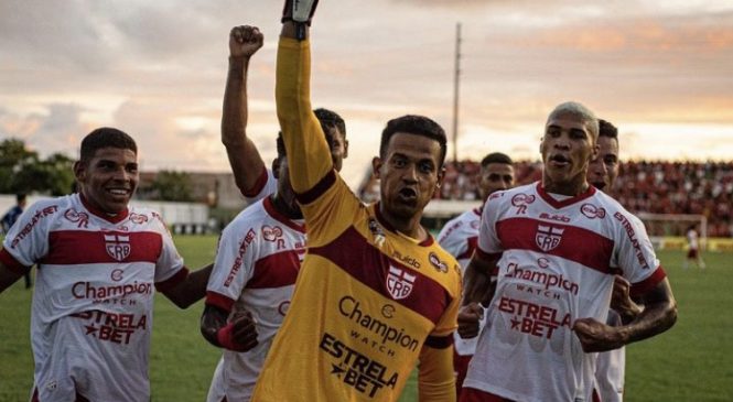 Com pênalti nos acréscimos, CRB vence Cruzeiro de Arapiraca