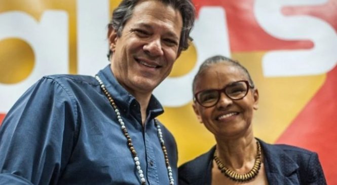 Marina Silva e Haddad vão representar o Brasil em Fórum Econômico