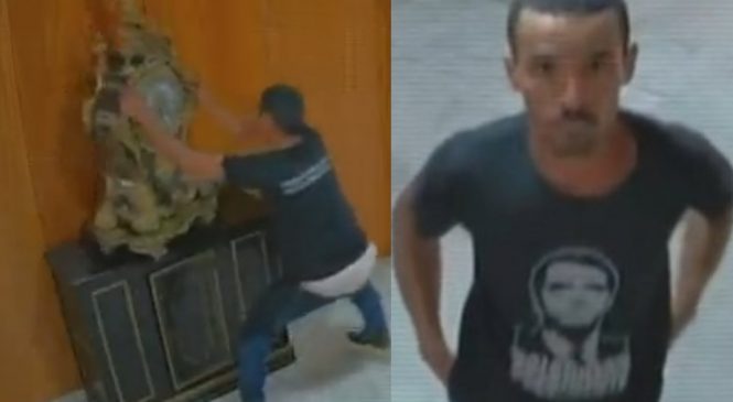 Vídeo: Veja o “infiltrado” bolsonarista que quebrou relógio de dom João VI