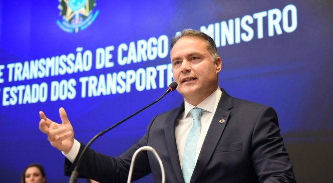 Renan Filho assume como Ministro dos Transportes e anuncia plano de 100 dias