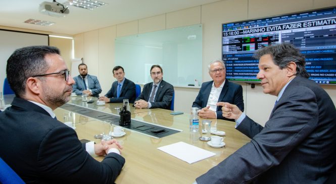 Paulo Dantas se reúne com ministro Haddad e defende retomada de políticas públicas