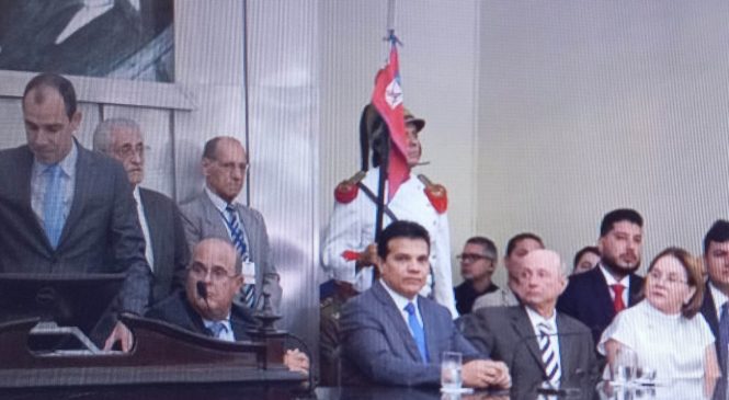 Fernando Toledo, presidente TCE participa da posse dos deputados estaduais