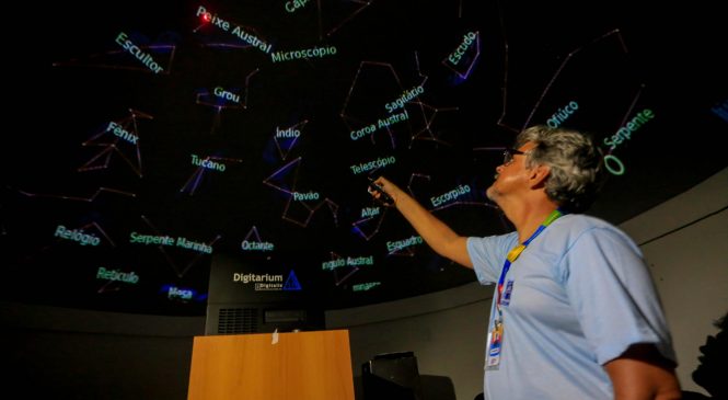 Observatório Astronômico do Cepa promove sessões de planetário neste sábado