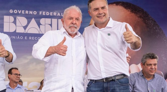 Lula diz que Renan Filho é o melhor ministro de transportes que já teve