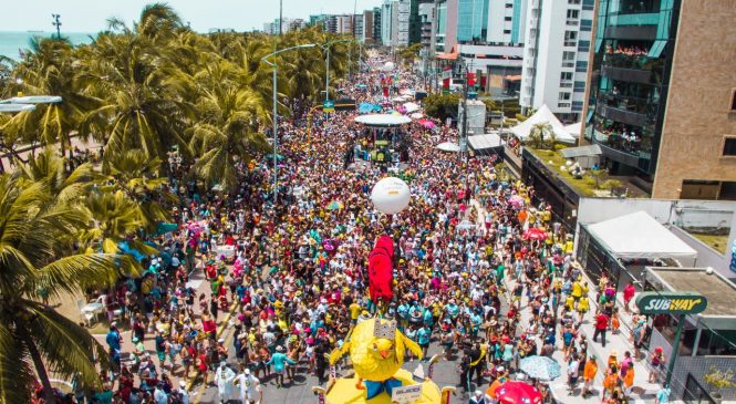 Carnaval em Maceió começa neste sábado: 4 blocos desfilam entre a Pajuçara e a Ponta Verde