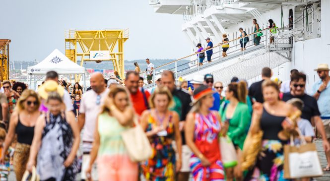 Após 13 paradas, MSC Seashore trouxe mais de 71 mil turistas a Maceió