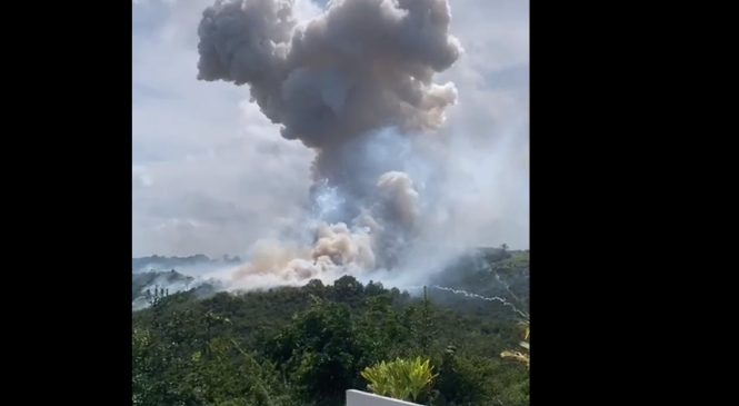 Vídeos: Forte explosão assusta população na parte alta de Maceió