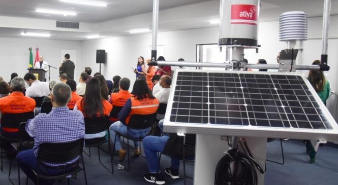 Alagoas é o primeiro estado do Brasil com 100% de monitoramento meteorológico