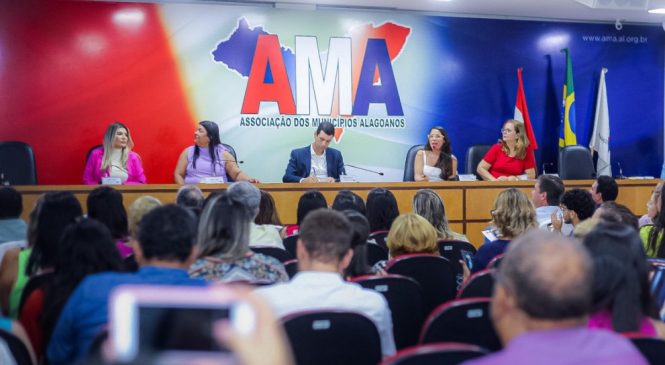 Secretárias de Estado discutem na AMA ações de proteção à primeira infância e à mulher