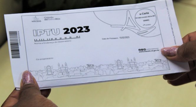 Segunda parcela do IPTU 2023 vence nesta sexta