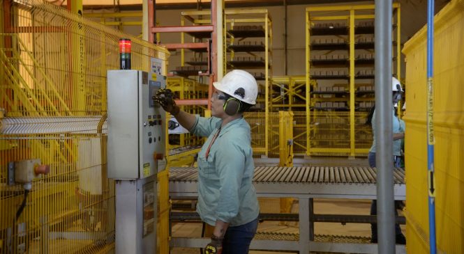 Produção industrial caiu 0,2% em fevereiro