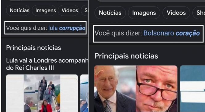 PT aciona Google por sugerir “corrupção” em buscas por “Lula coração”