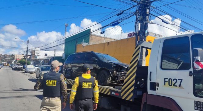 DMTT remove mais de 300 veículos em situação de abandono nas ruas de Maceió