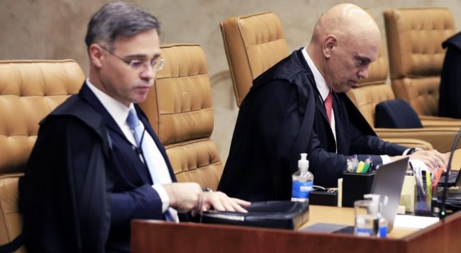 Vídeo: Moraes questiona o bolsonarista Mendonça não usar argumentos jurídicos no STF