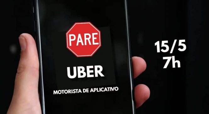 Federações e associações de Motoristas por aplicativo declaram greve nesta segunda