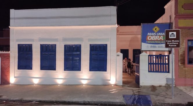 Palmeira: Prefeitura vai reabrir Casa Museu Graciliano Ramos em agosto