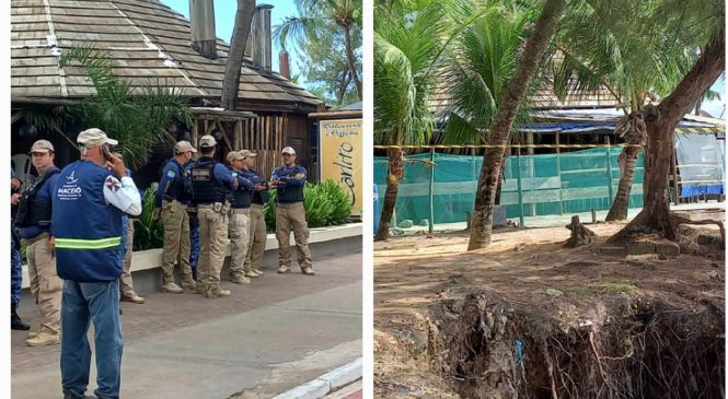 Barraca do restaurante Carlitos será demolida na próxima 6ª feira